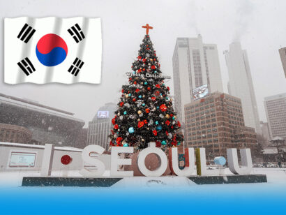 Đón giánh sinh tại Hàn Quốc