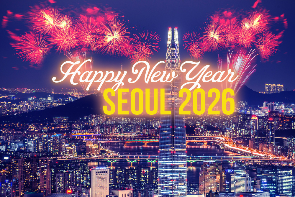 Happy new year in Seoul