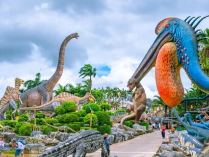 Bangkok - Pattaya - Vườn hoa Nong Nouch