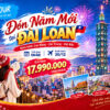Đón năm mới tại Đài Loan