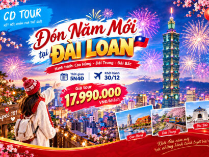Đón năm mới tại Đài Loan