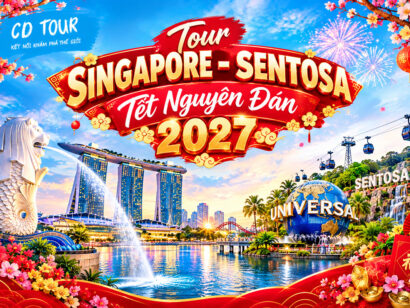 Singapore - Sentosa (Tết Nguyên Đán)